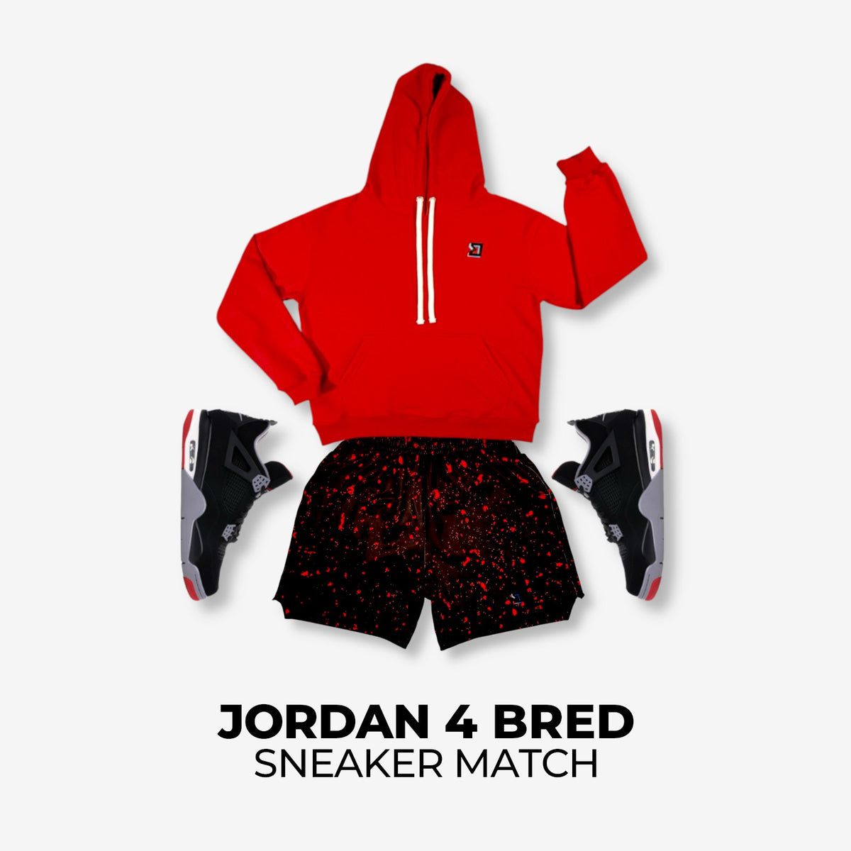 Jordan 4 Bred Match