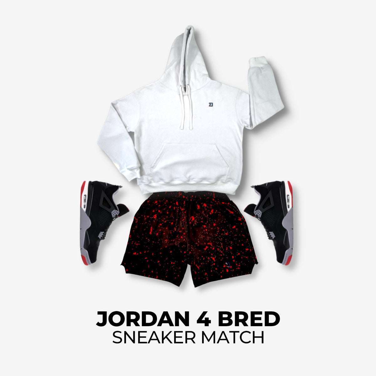 Jordan 4 Bred Match