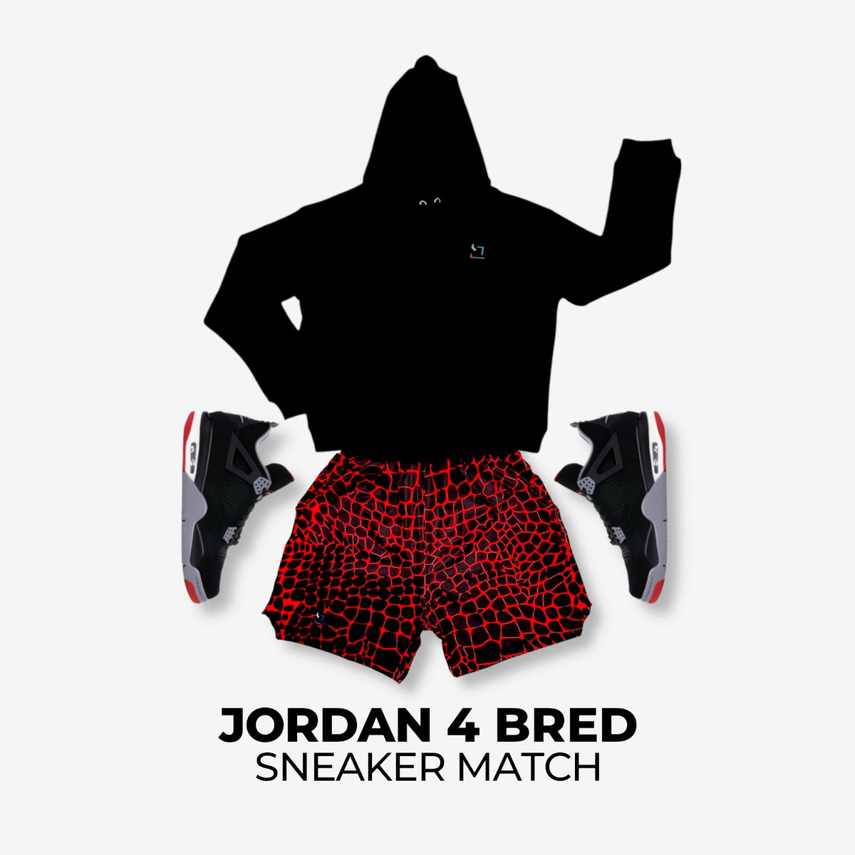 Jordan 4 Bred Match