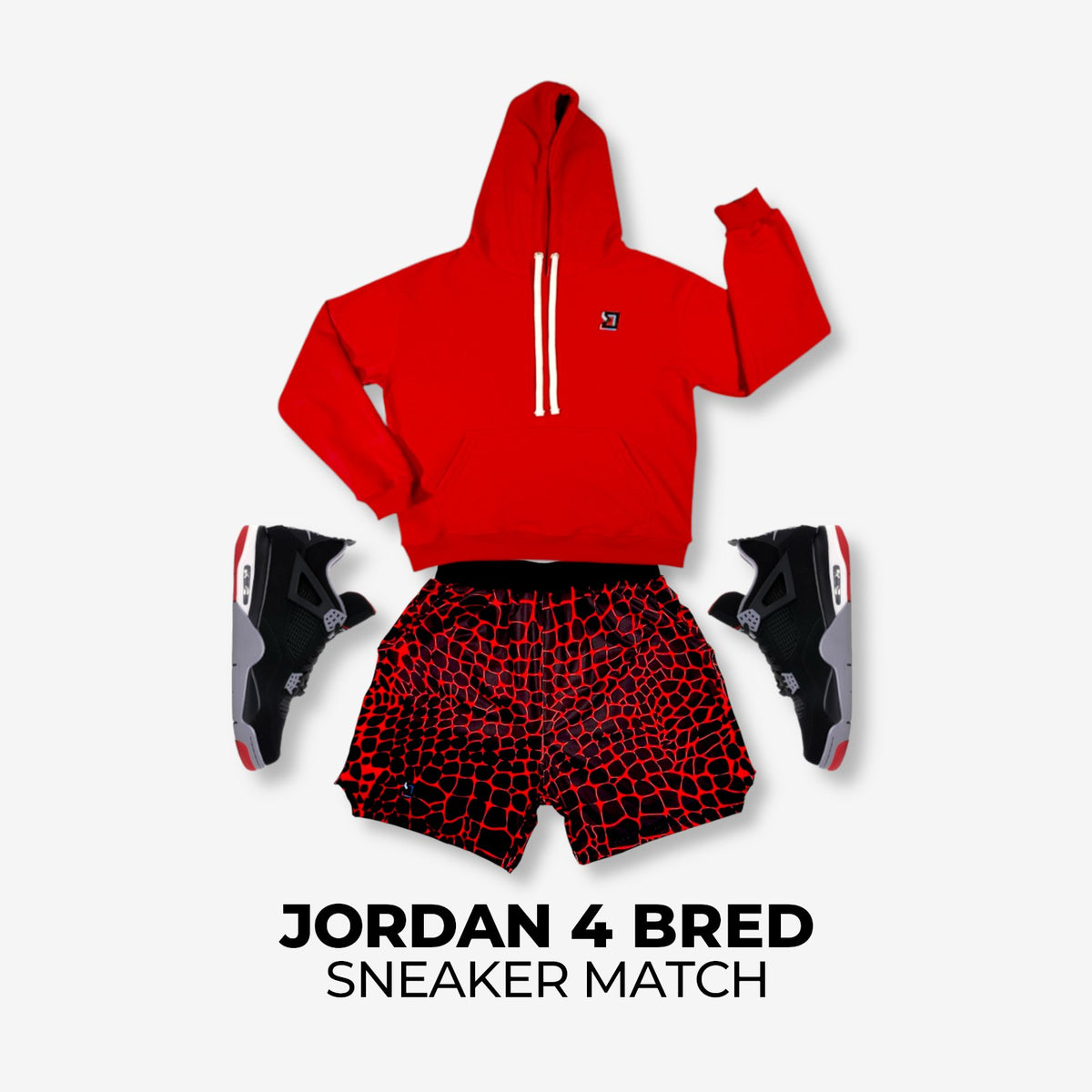 Jordan 4 Bred Match