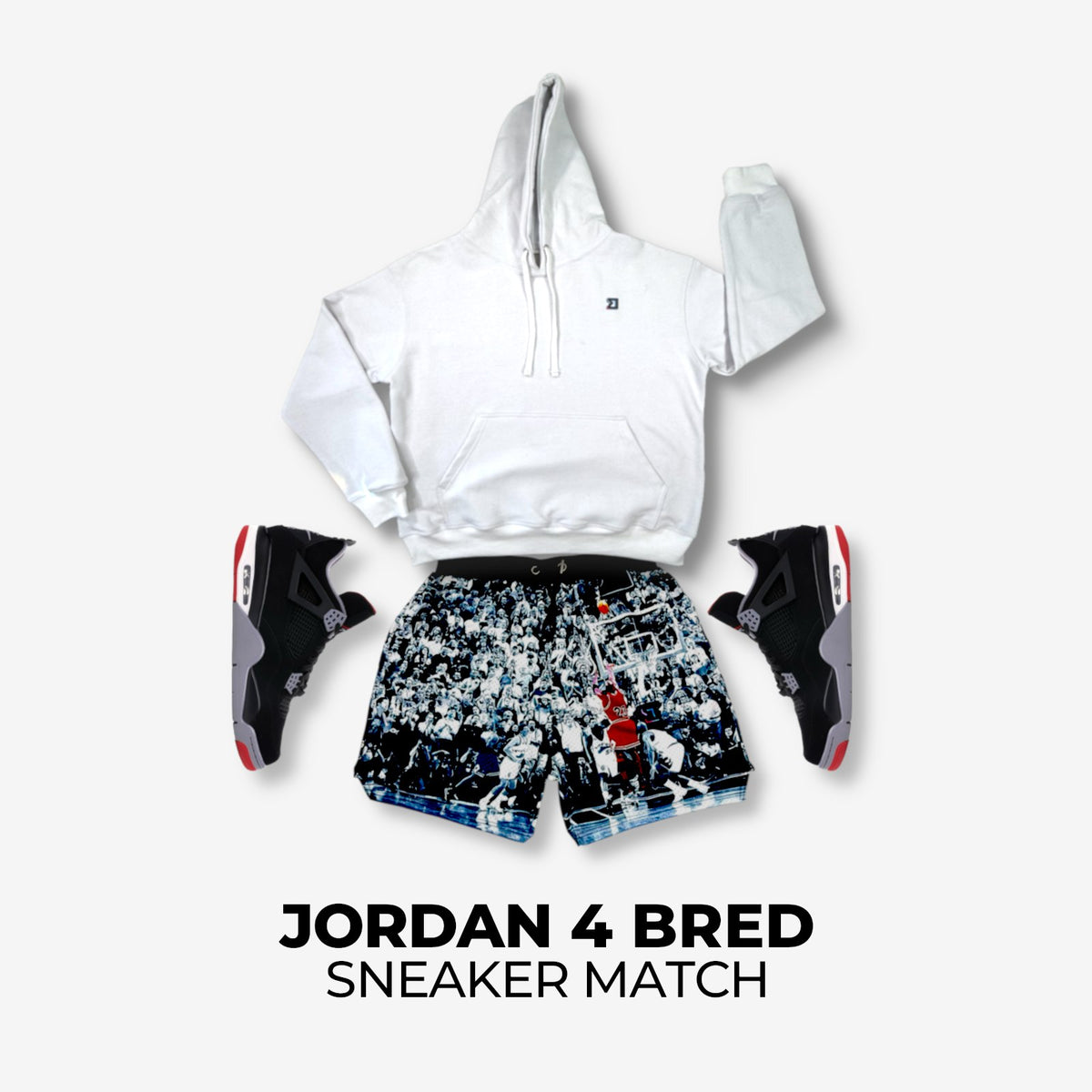 Jordan 4 Bred Match