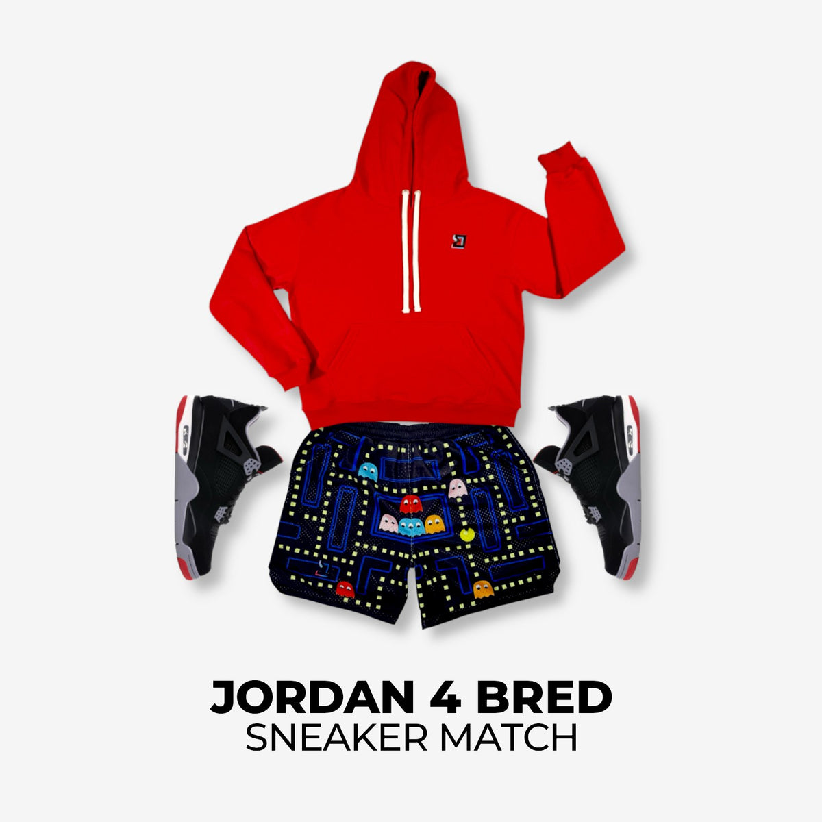 Jordan 4 Bred Match