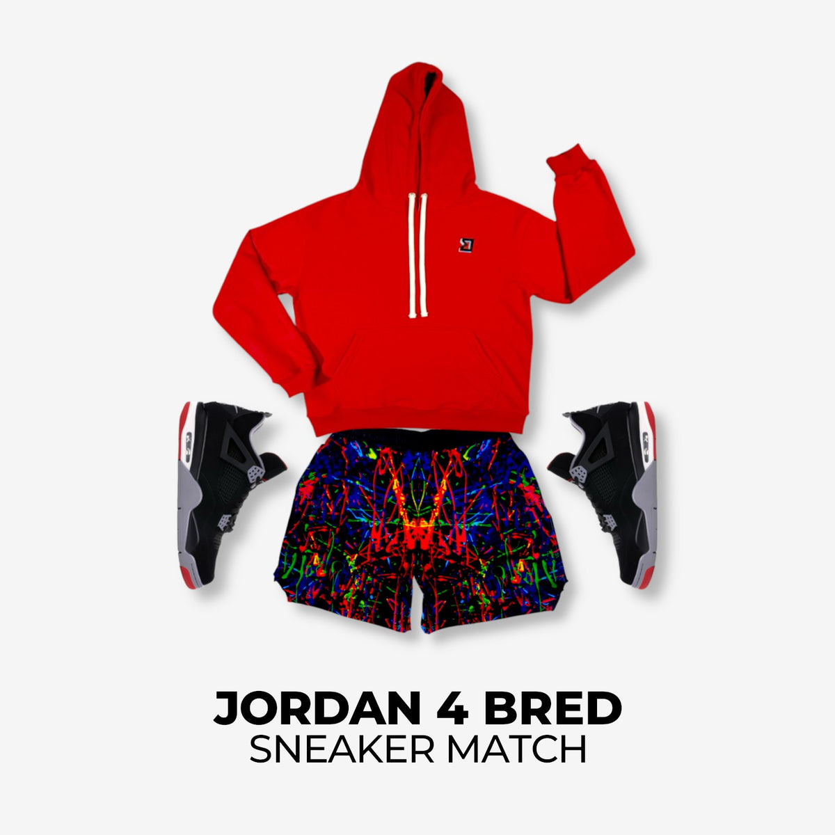 Jordan 4 Bred Match