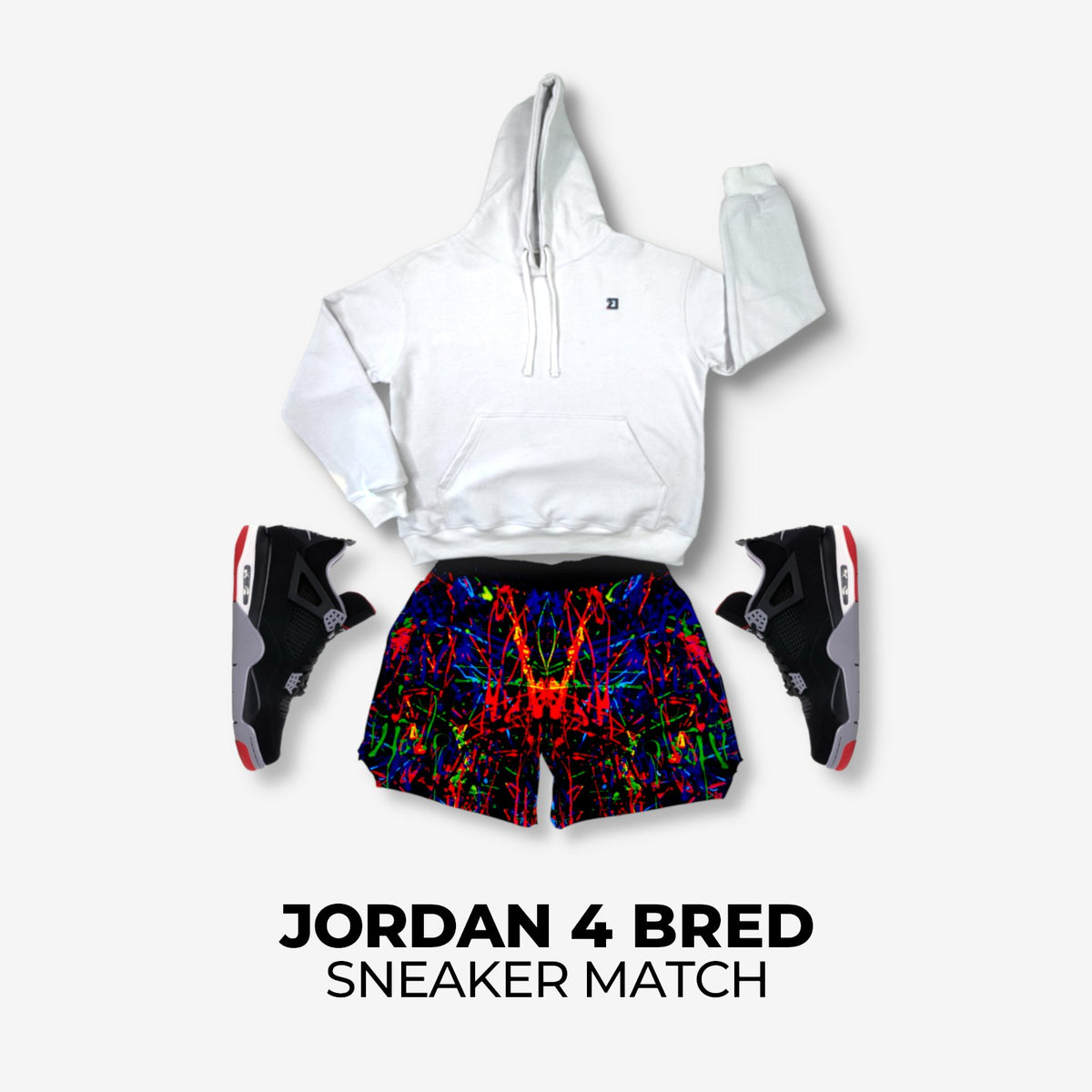 Jordan 4 Bred Match