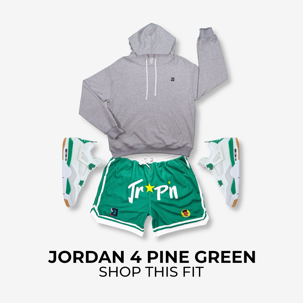 Jordan 4 Pine Green Match