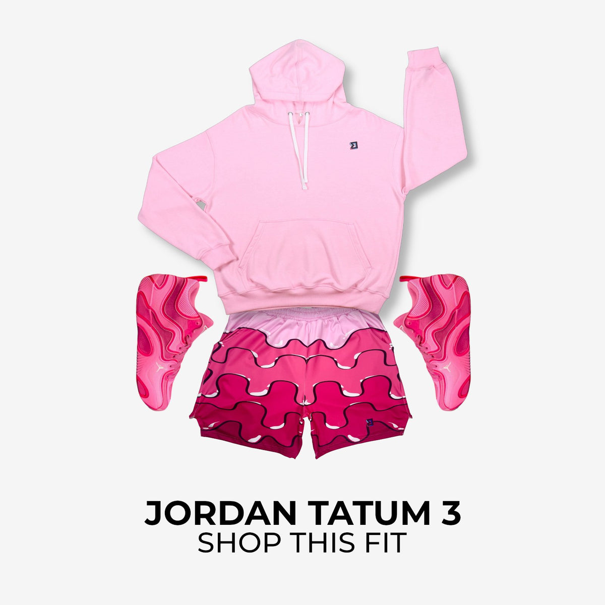 Dripn' Pink Shorts