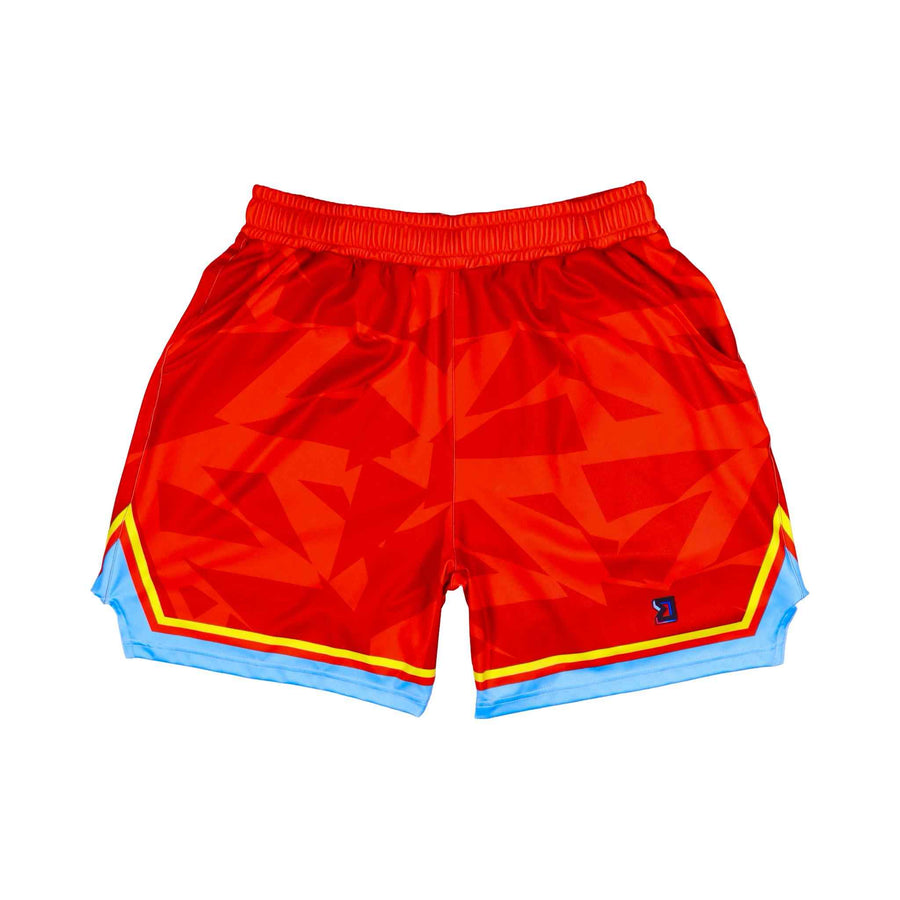 Charge Red Shorts