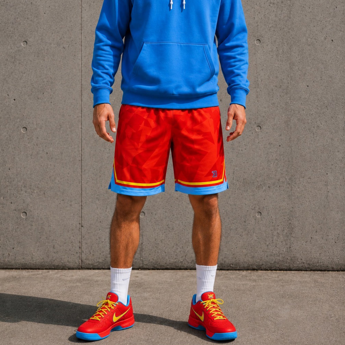 Charge Red Shorts