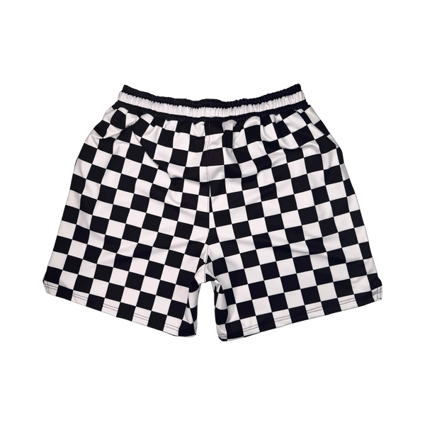 Checkmate B/W Shorts