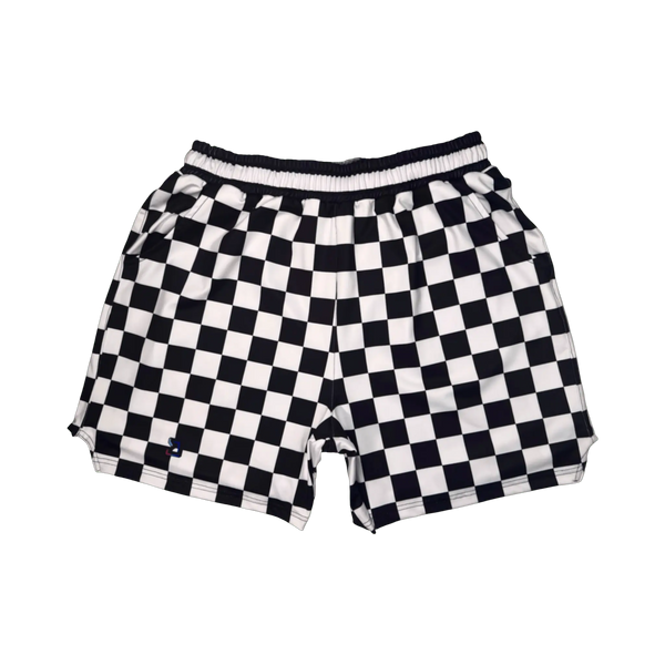 Checkmate B/W Shorts