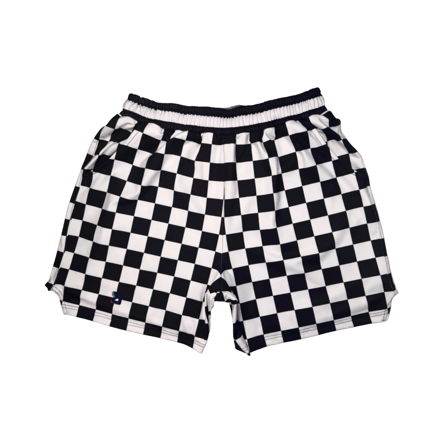 Checkmate B/W Shorts