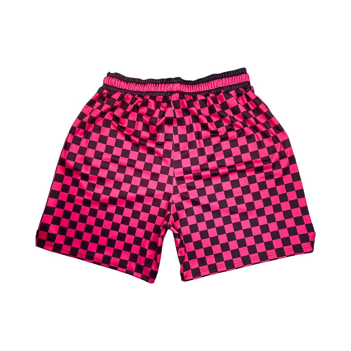 Checkmate Pink Basketball Shorts — Soft Dry Fit