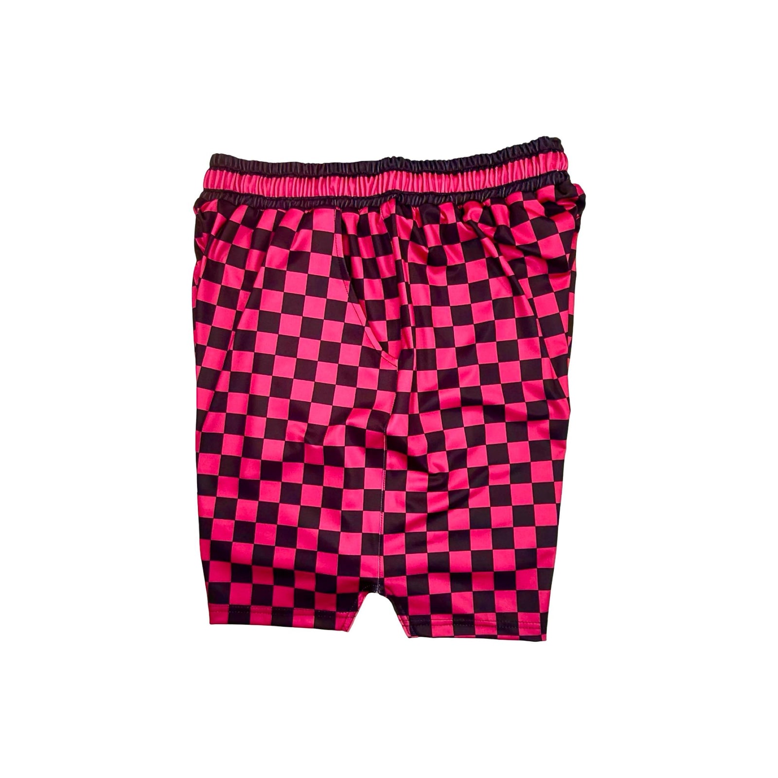 Checkmate Pink Basketball Shorts — Soft Dry Fit