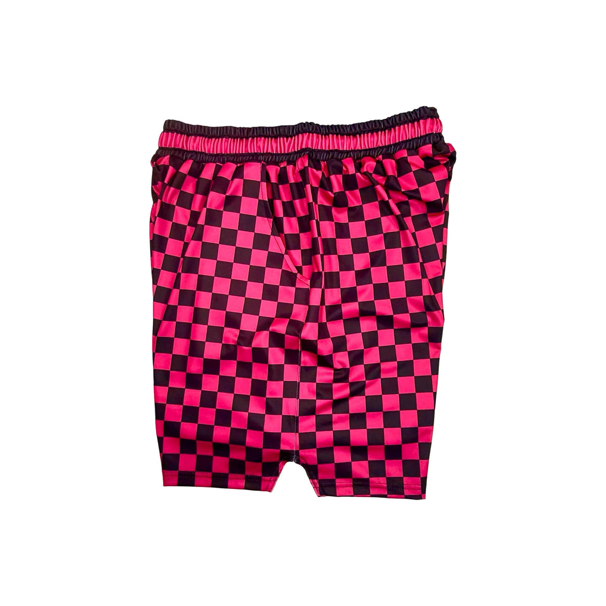 Checkmate Pink Basketball Shorts — Soft Dry Fit