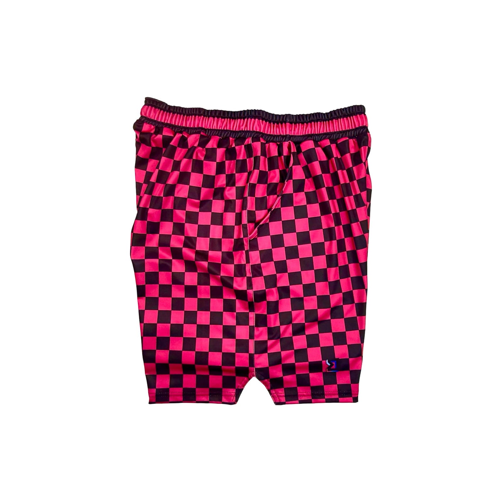 Checkmate Pink Basketball Shorts — Soft Dry Fit