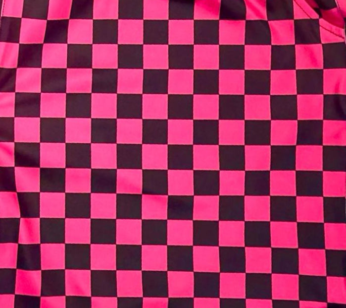 Checkmate Pink Basketball Shorts — Soft Dry Fit