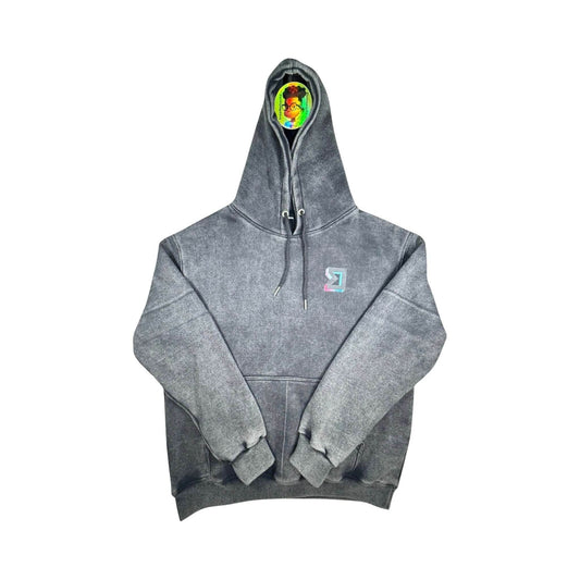 CharCOALs Acid Wash Premium Hoodie by Trap'N Shorts ♠️🔥 - Trap'n Shorts