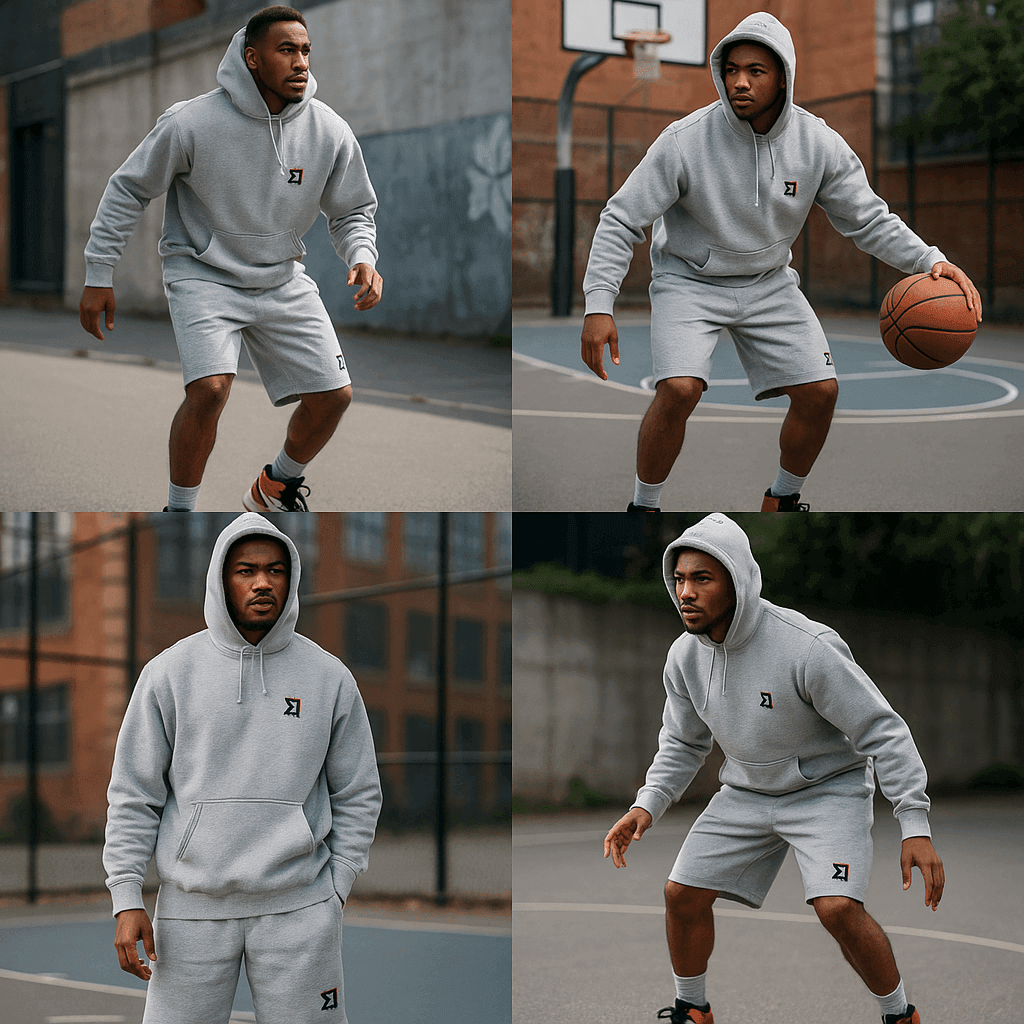 TRAPN GRAY HOODIE | Kangaroo Pocket