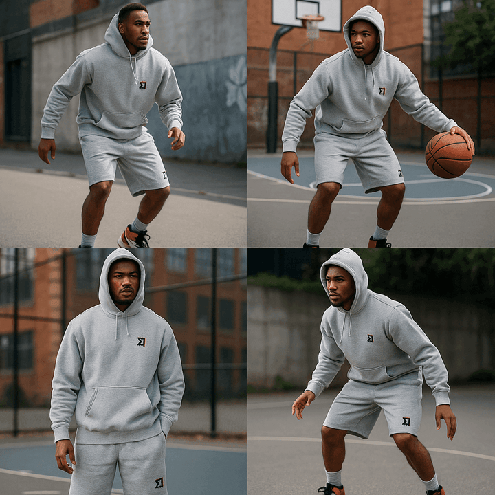 TRAPN GRAY HOODIE | Kangaroo Pocket