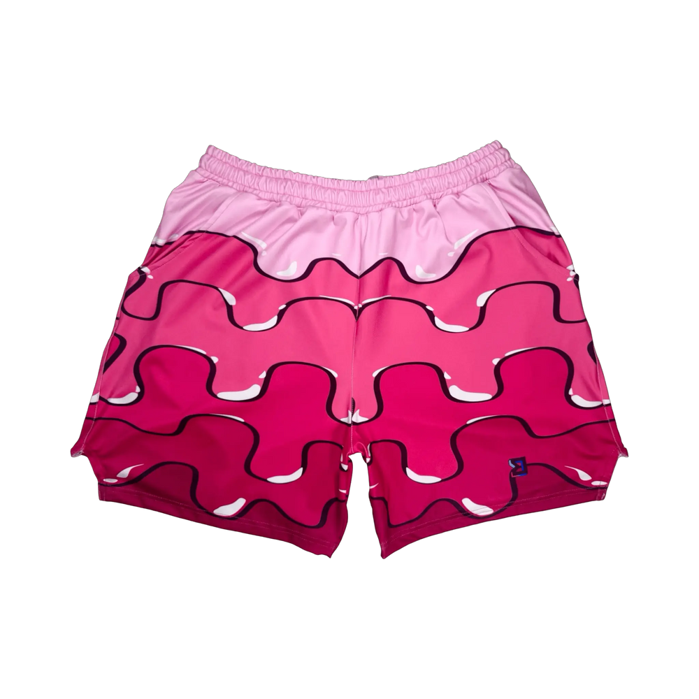Dripn' Pink Shorts