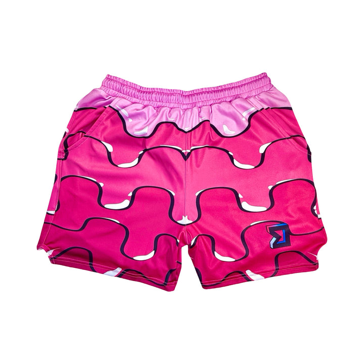 DR1PPn Pink | Dry-Fit Athletic Shorts - ALL Sizes