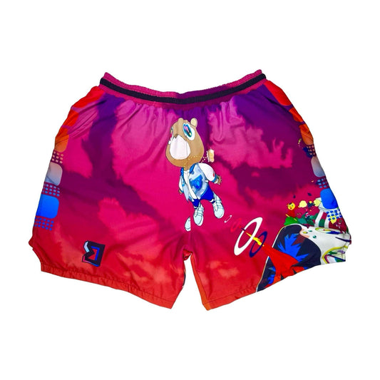 College DROPOUT Dry-Fit GO Shorts 🎓🔥🏀 - Trap'n Shorts