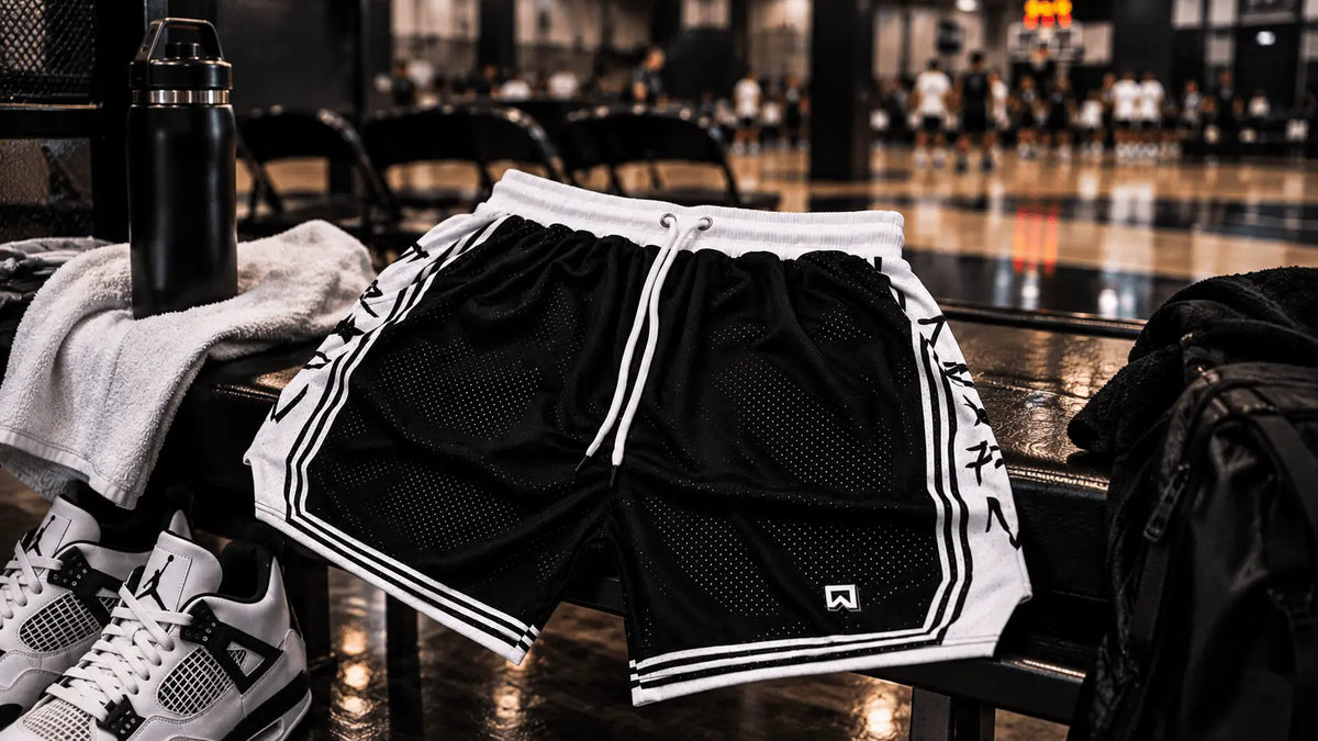 ELITE PRO™ shorts prepared for tournament play.