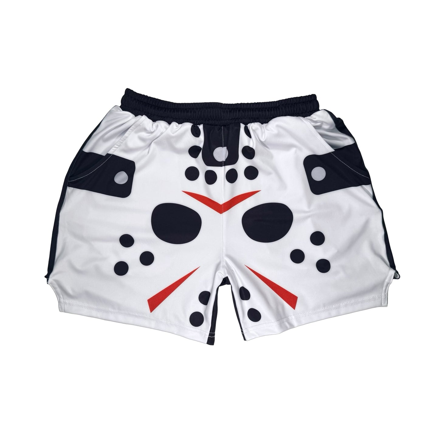 JASON F13 Dry-Fit Basketball Shorts 🎭🔪🏀🔥