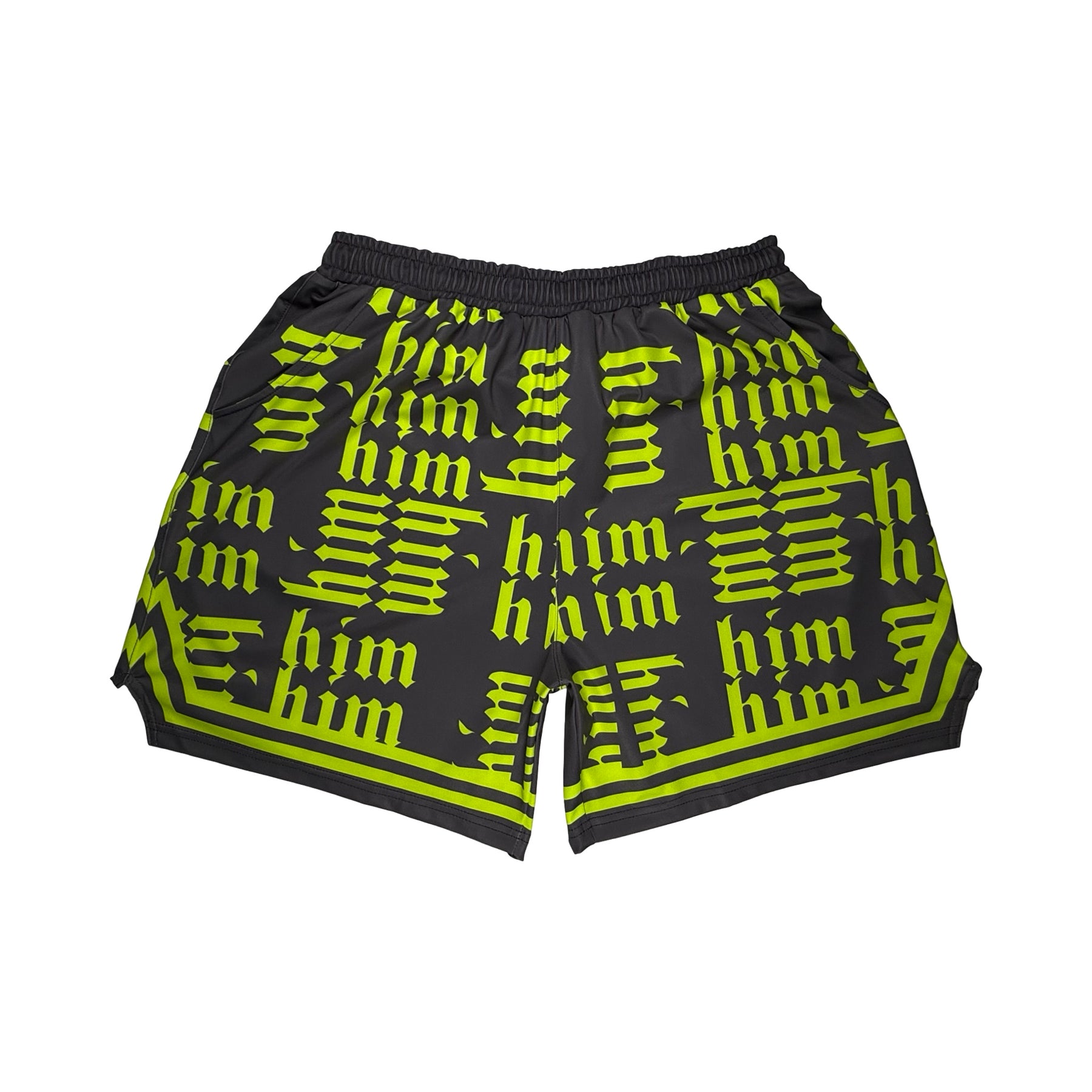 Bolt and Carbon Him Soft Dry-Fit Basketball Shorts