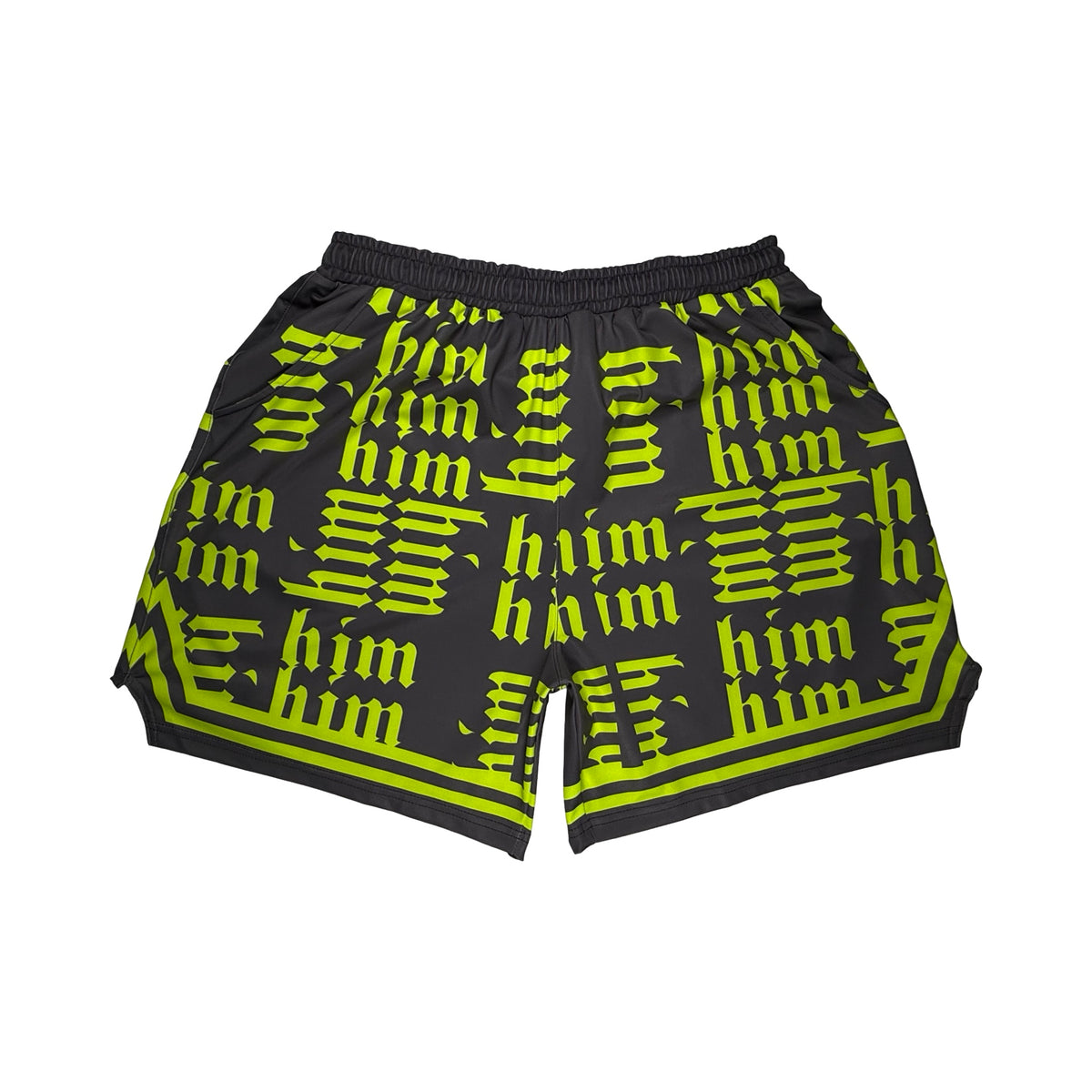 Bolt and Carbon Him Soft Dry-Fit Basketball Shorts