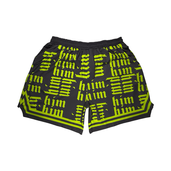 Neon Carbon Him Shorts