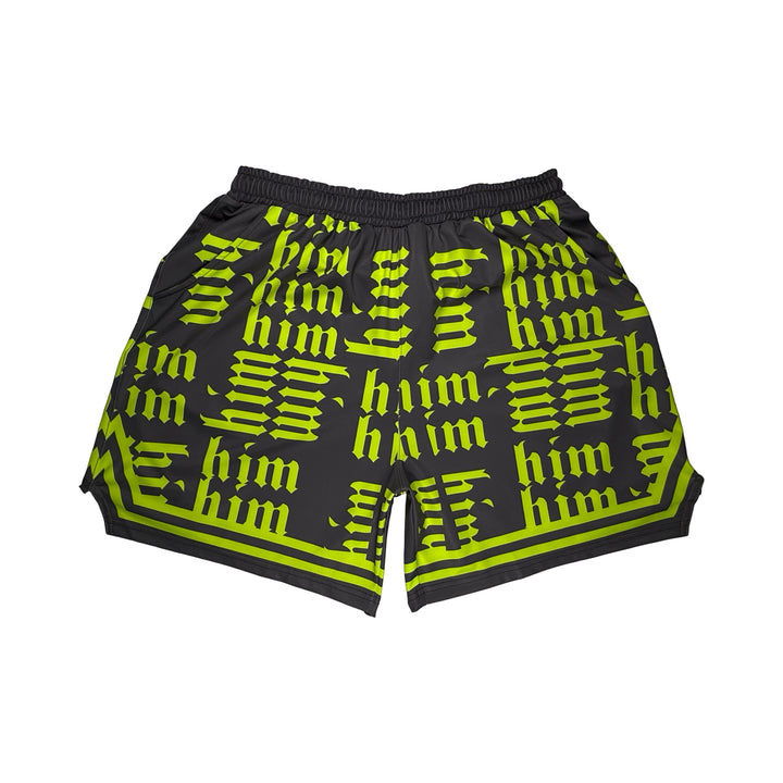 Bolt and Carbon Him Soft Dry-Fit Basketball Shorts