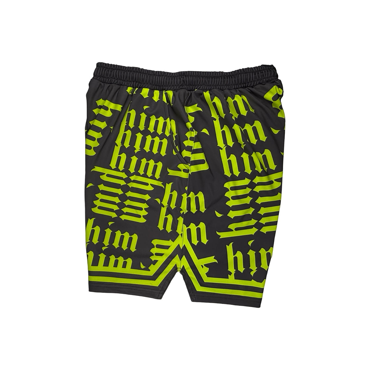 Bolt and Carbon Him Soft Dry-Fit Basketball Shorts