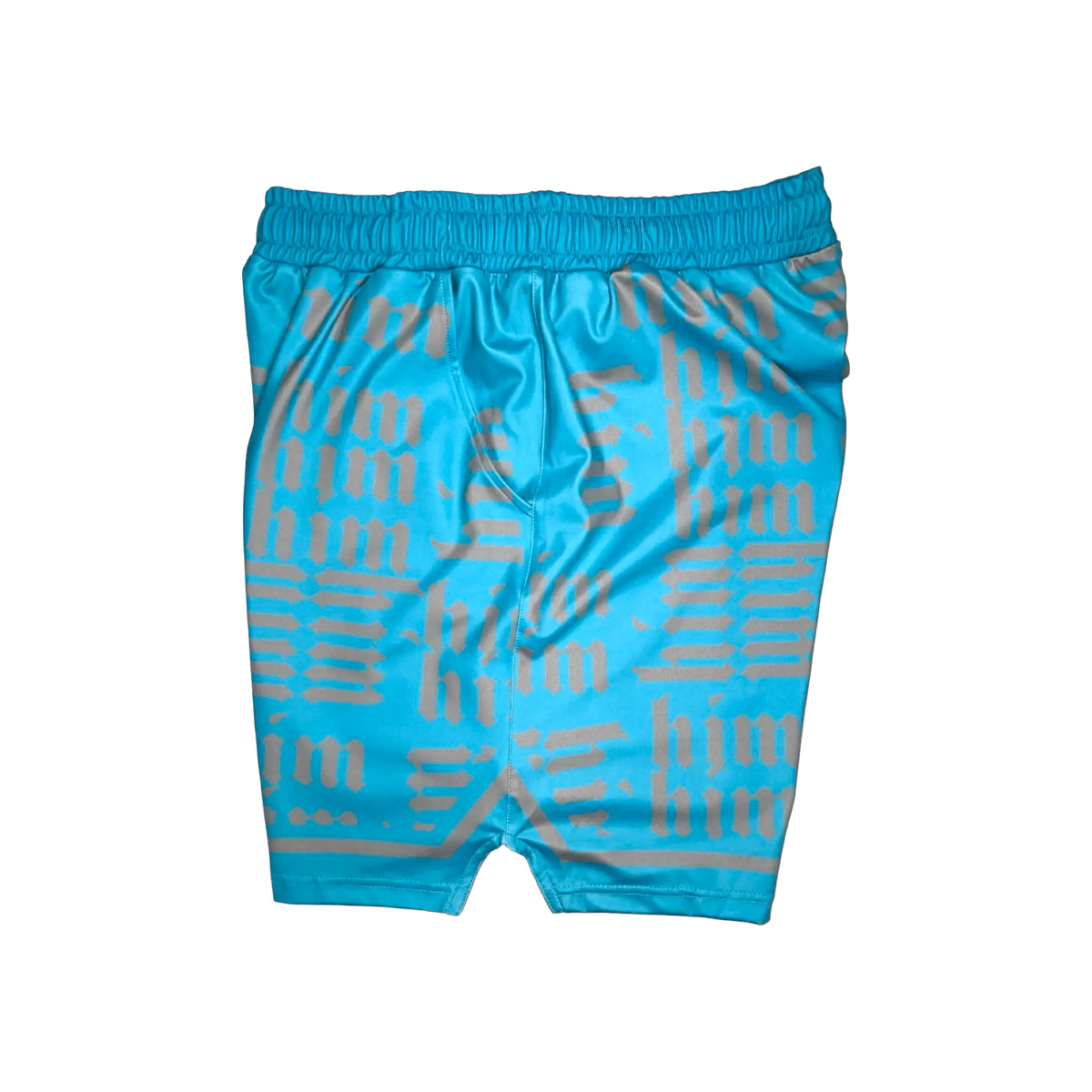 HiM Aqua and Silver Shorts