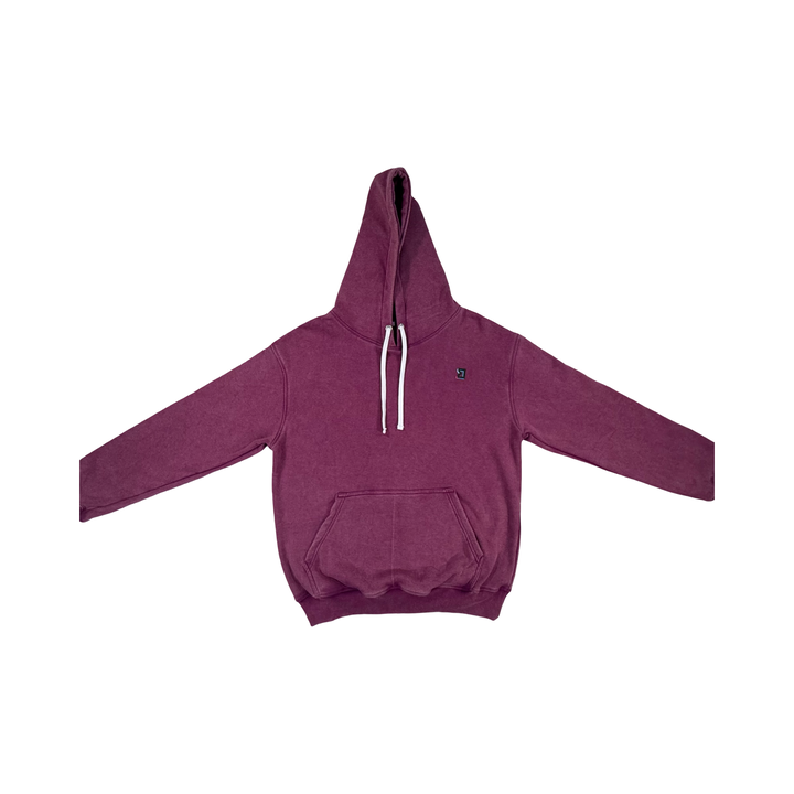 Grape Loopback Terry Hoodie — Premium Cotton