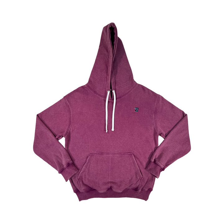 Grape Loopback Terry Hoodie — Premium Cotton