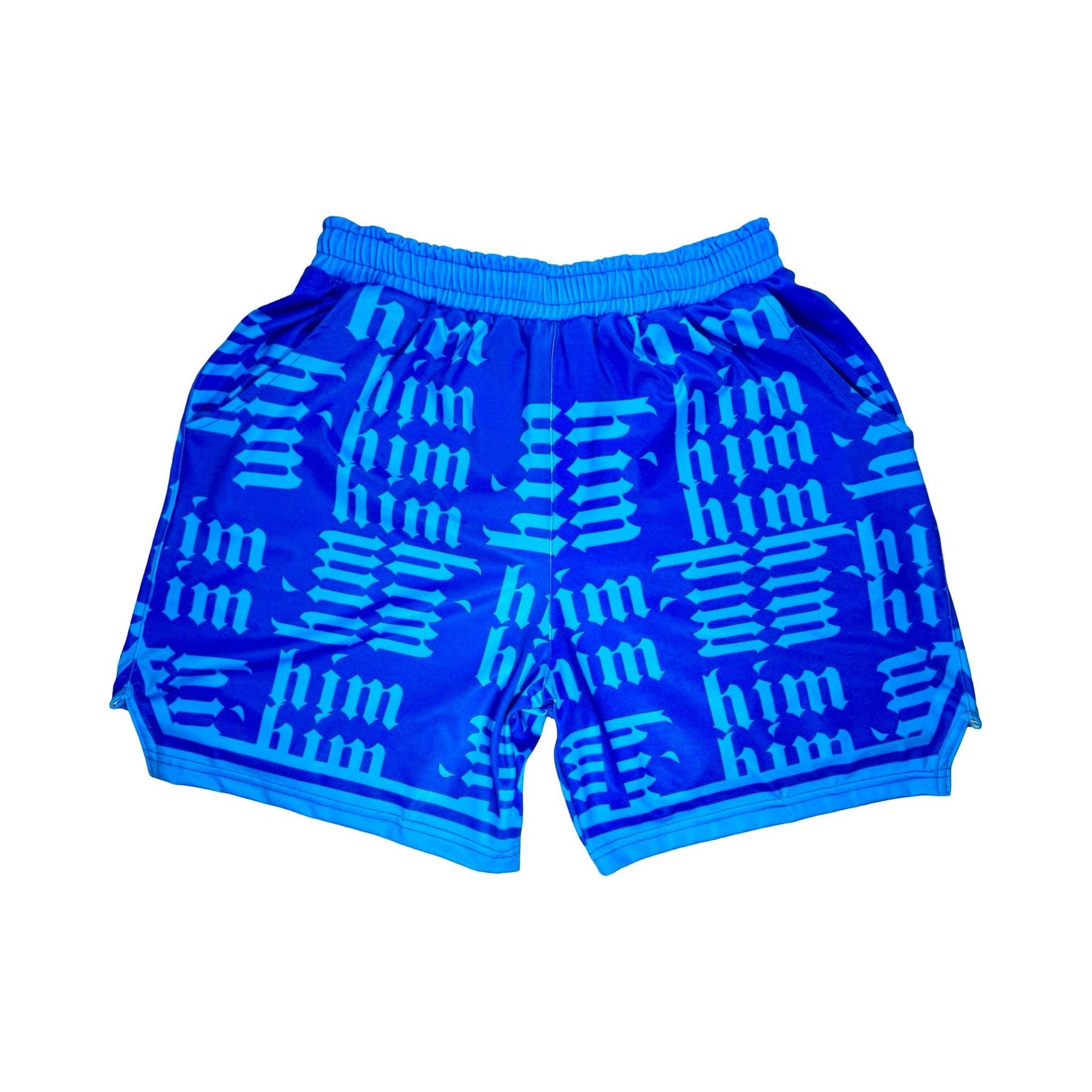 Basketball Shorts – Soft Quick-Dry (HIM X-Ray Blue) Trap'n Shorts