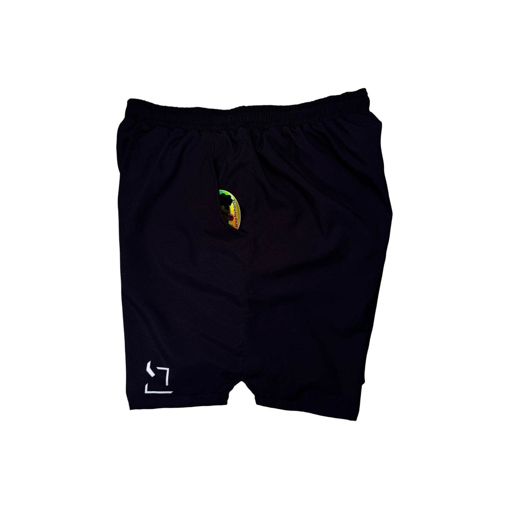 Basketball Shorts – GO Fast-Dry (Staple Black) Trap'n Shorts