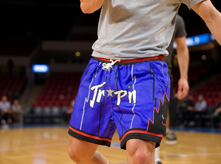TRAPTOR | Authentic Pro Mesh Basketball Shorts (Retro-Inspired)