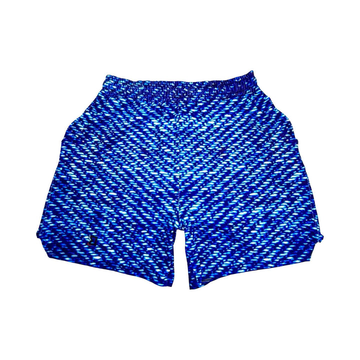 Indigo Zoom Navy Basketball Shorts — Dry Fit
