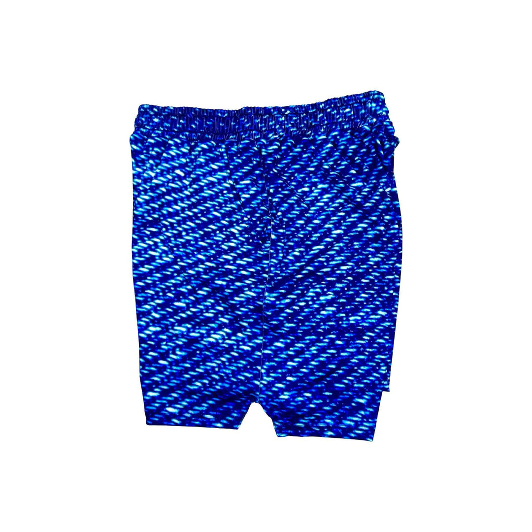 Indigo Zoom Navy Basketball Shorts — Dry Fit