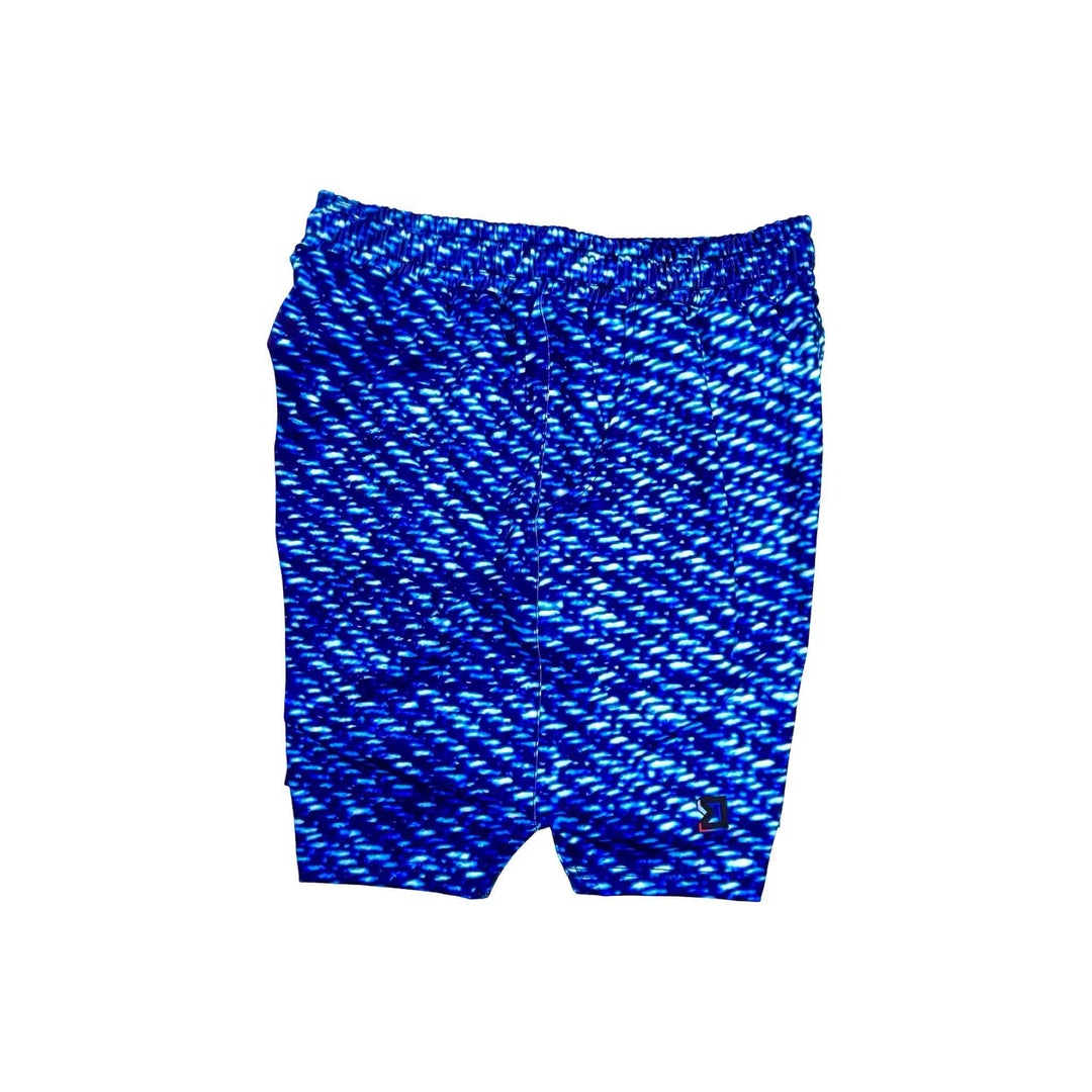 Indigo Zoom Navy Basketball Shorts — Dry Fit