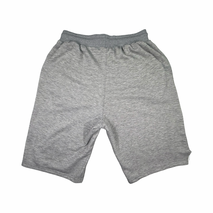 Gray Loopback Terry Jogger Shorts — Premium Cotton