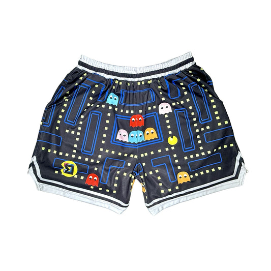 KAP-MAN Dry-Fit Basketball Shorts 🟡👾🏀🔥