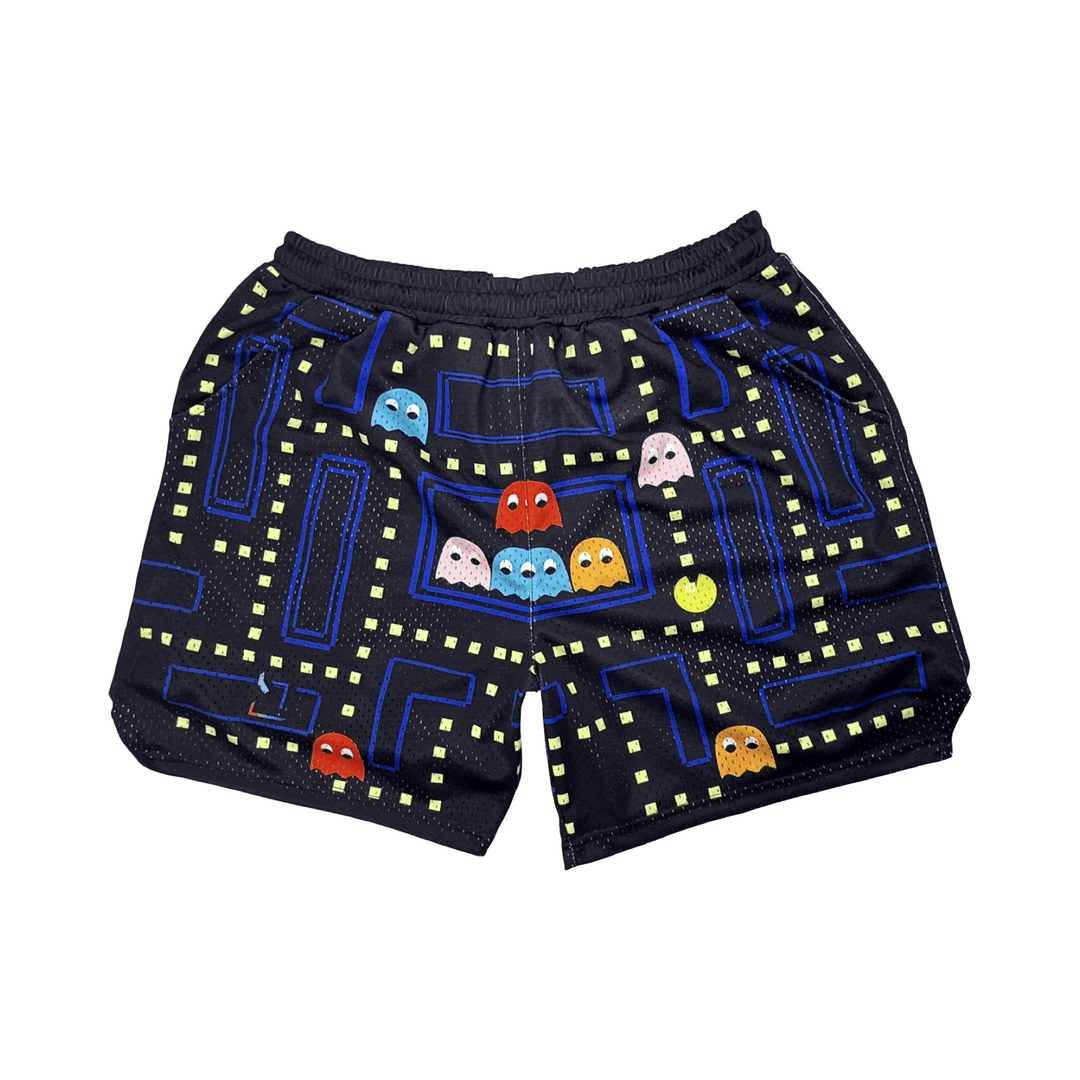 Basketball Shorts – Mesh Pro (Arcade Maze Graphic) Trap'n Shorts