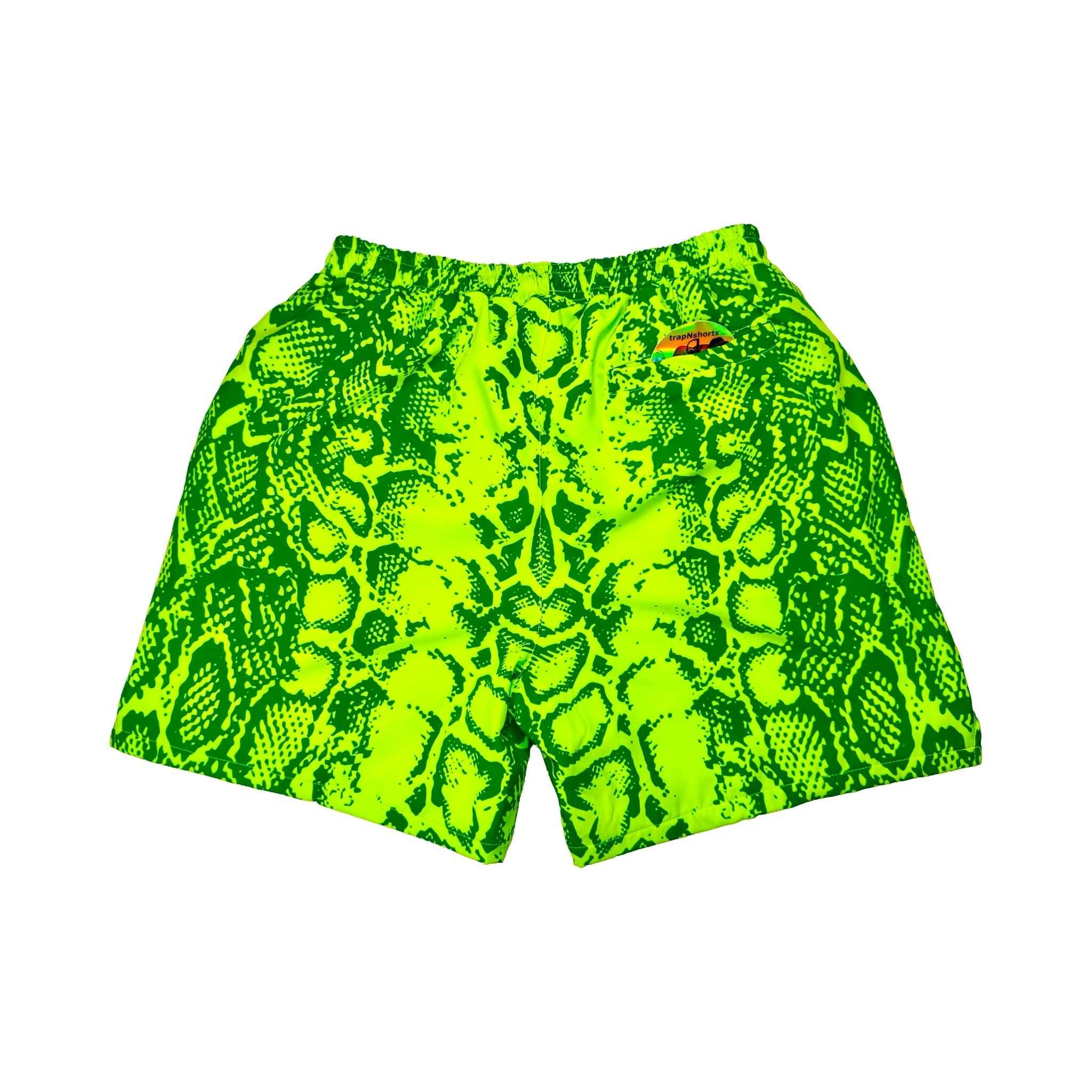 Basketball Shorts – GO Fast Dry (Neon Venom) Trap'n Shorts