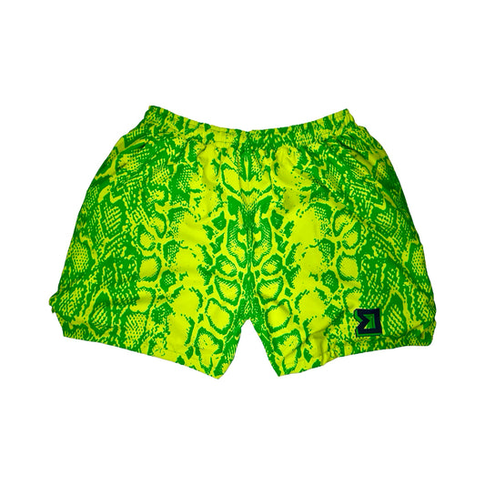 NEON Snake GO | Water Repellent Dry-Fit Shorts - ALL Sizes