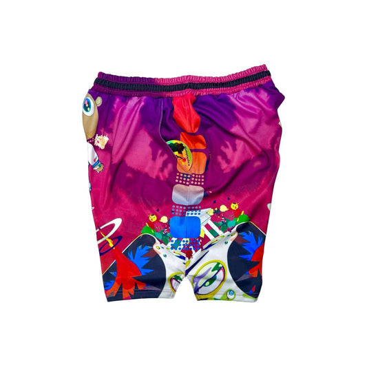 NBA DROPOUT Dry-Fit Shorts – Where the court meets the culture 🏀🎓 - Trap'n Shorts