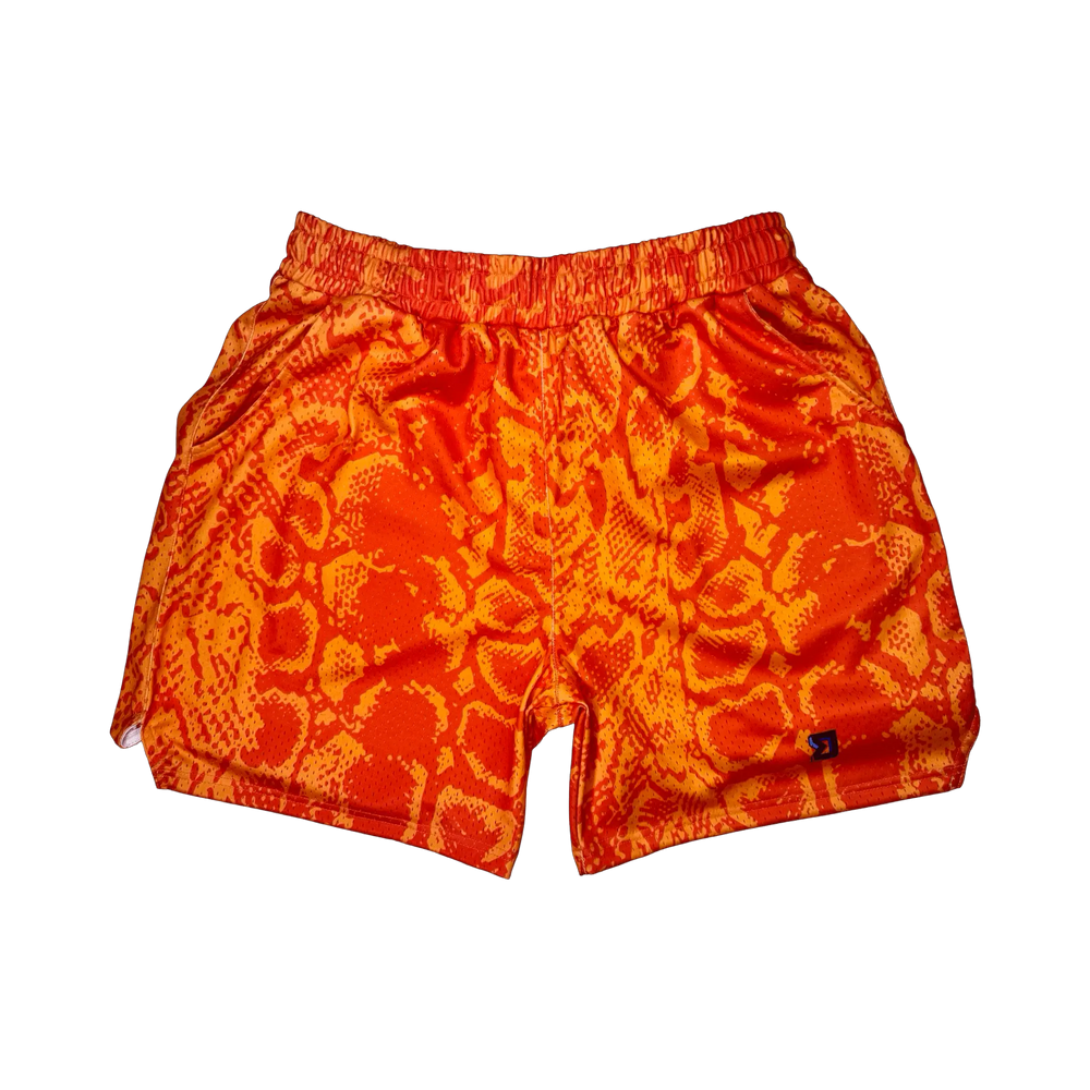Orange Mamba Shorts