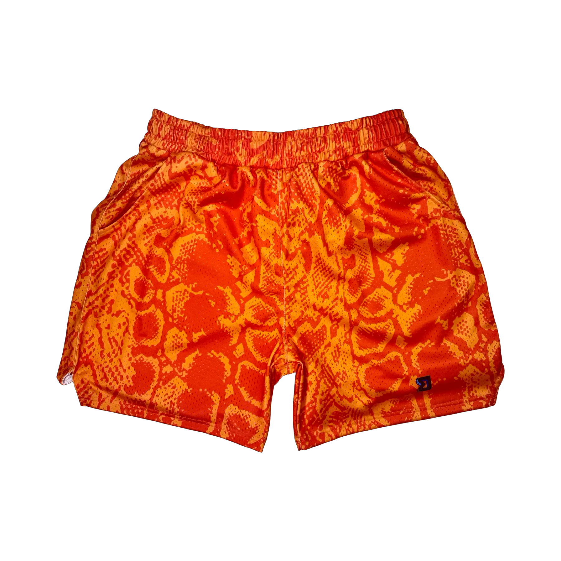 Orange Mamba Shorts
